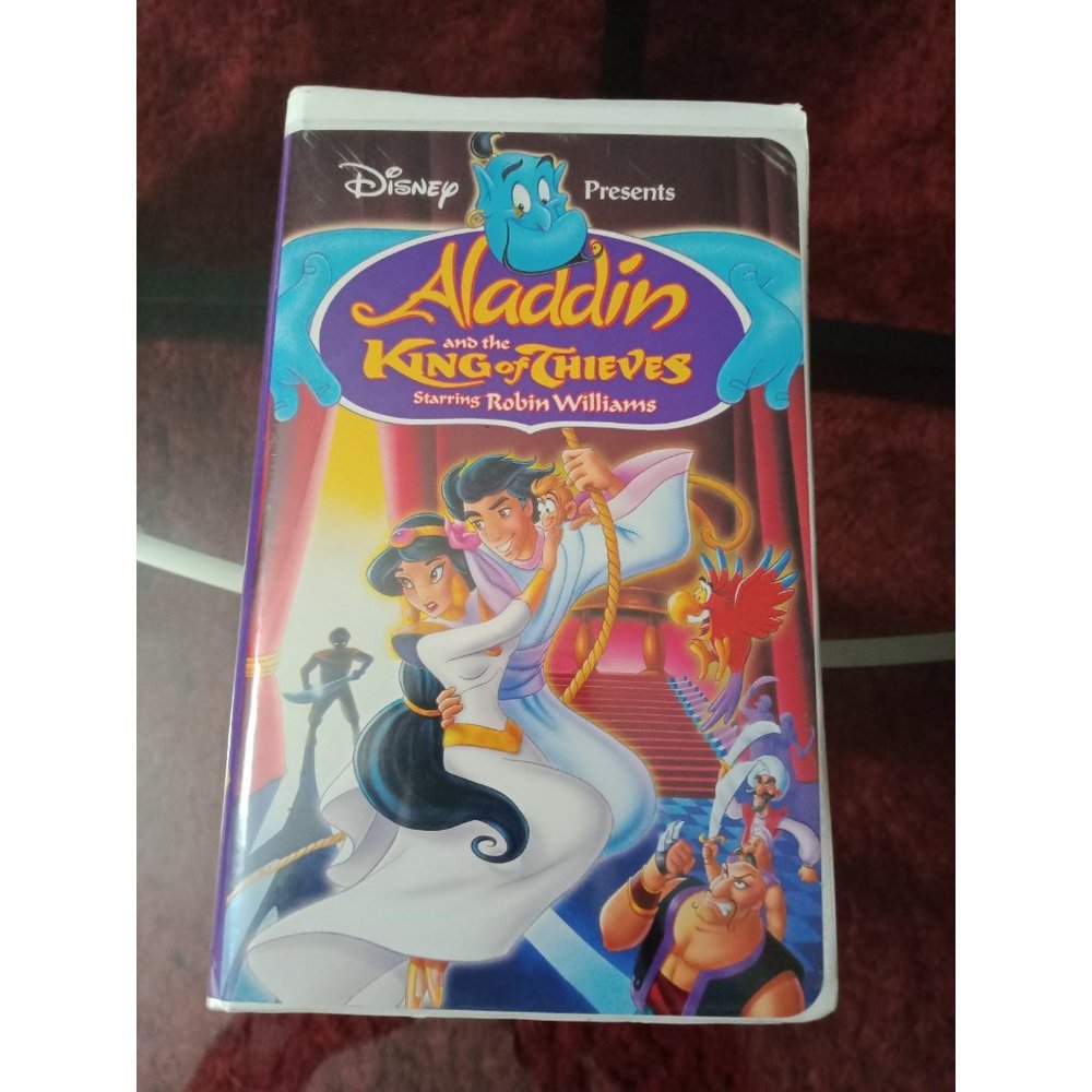 Aladdin King of thieves started Robert Williams VHS